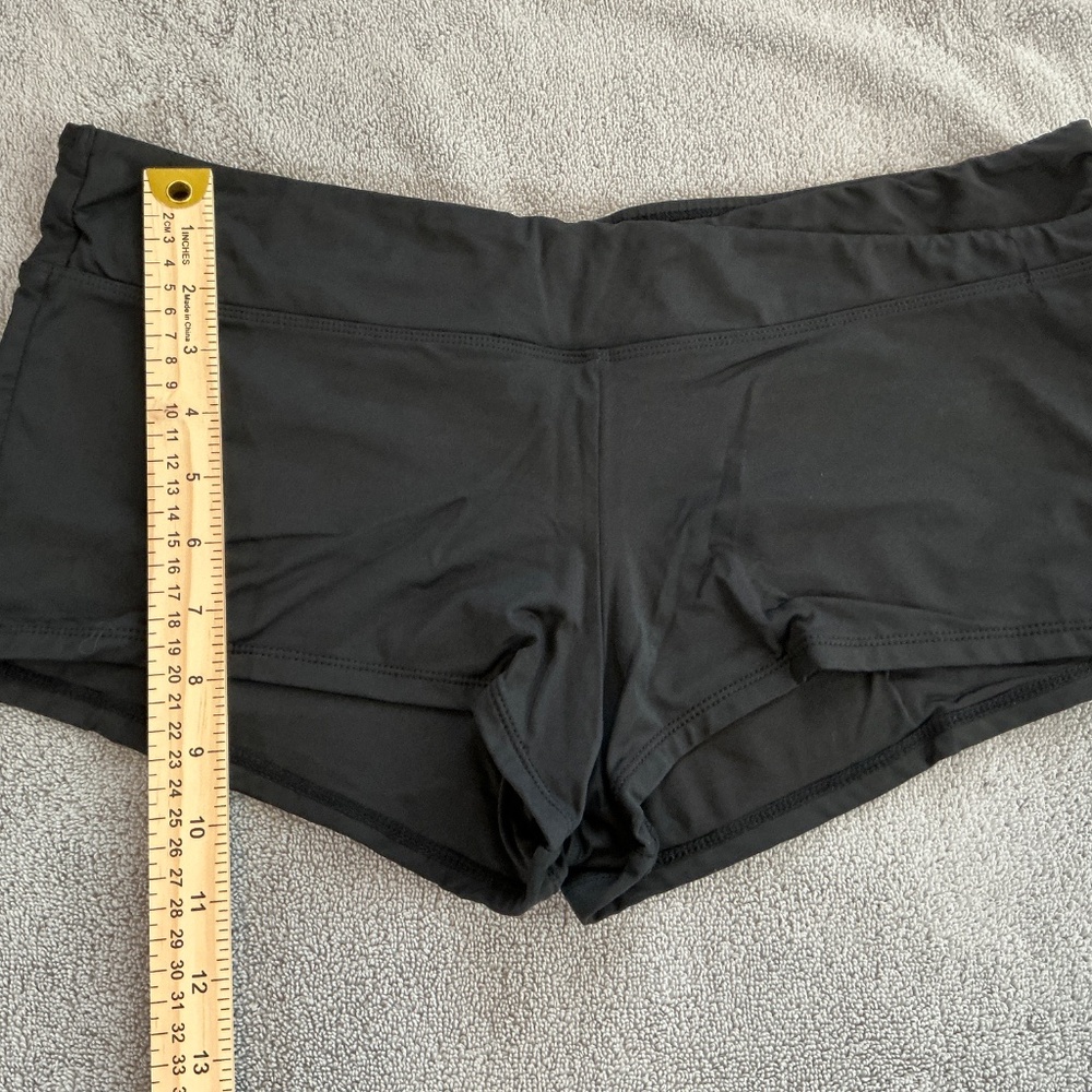 2-4-1 Anne Cole Women's Black Swim Shorts - Picture 3 of 6